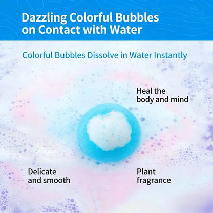 12 Pack Kid Bath Bombs with Surprise Toy, Natural Bubble Spa Gift Set