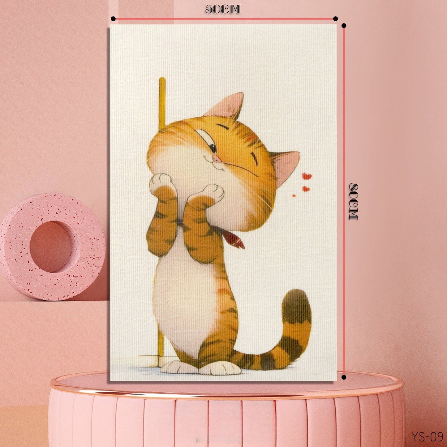 Large Felt Cat Scratch Pad